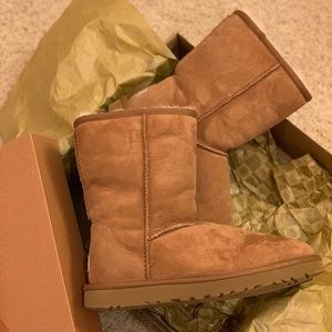 UGG Women’s Classic Short Boot in Chestnut